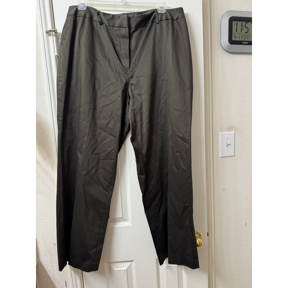 Anne Klein Black Women's Dress Trousers
